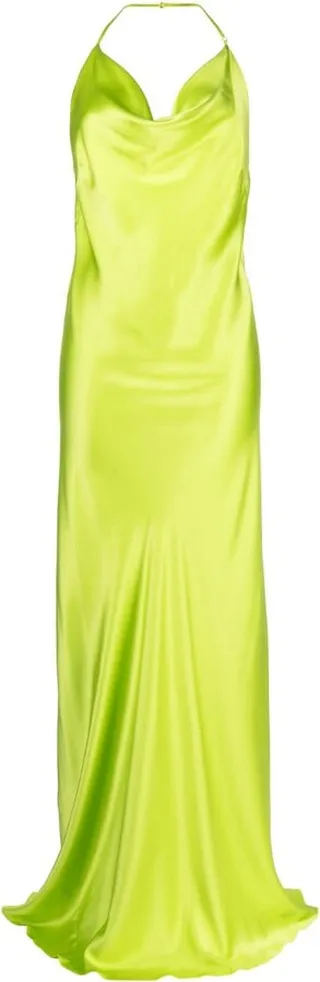 Bias-Cut Silk Gown