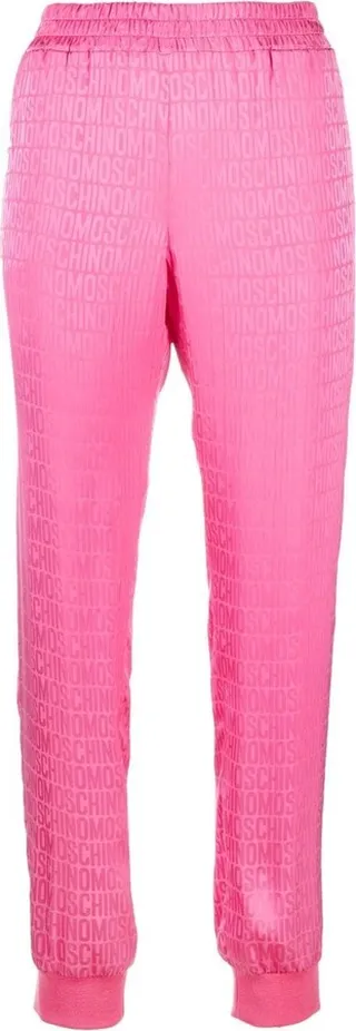 Monogram-Print Joggers