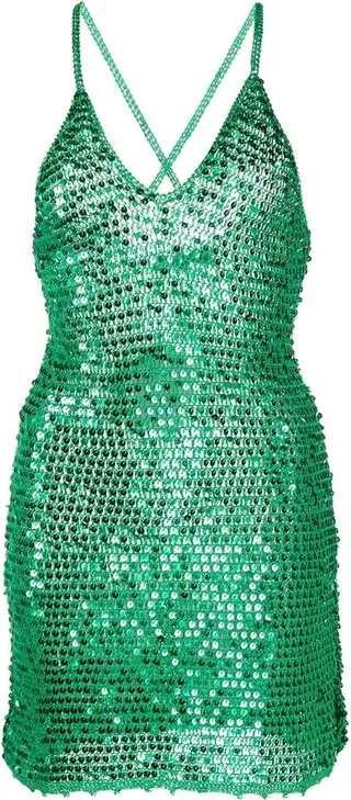 Elliana sequin-embellished minidress