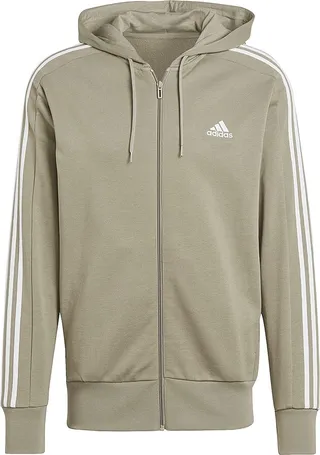 adidas Essentials 3Stripes French Terry FullZip Hoodie