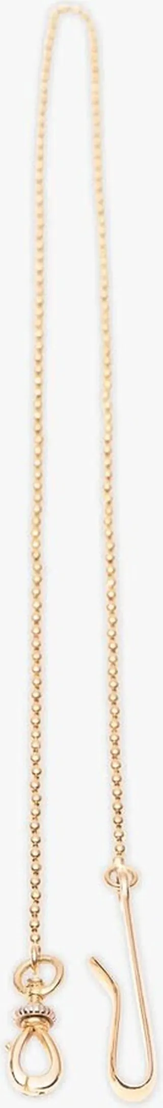 Yellow Gold Chain Key Holder Keyring
