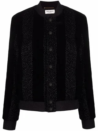 Embellished Bomber Jacket