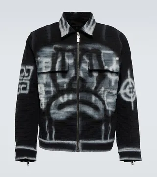 x Chito tag-effect 4G denim jacket