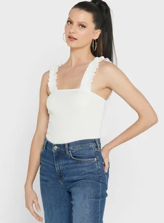 Ruffle Detail Body