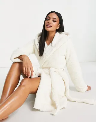 UGG Aarti cozy robe in cream
