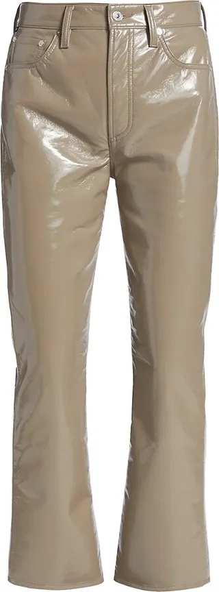Isola Patent Leather Bootcut Pants
