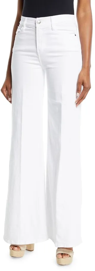 Le Palazzo High-Rise Wide-Leg Pants