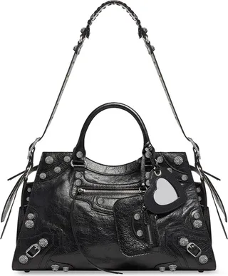 Neo Cagole City Handbag With Rhinestones