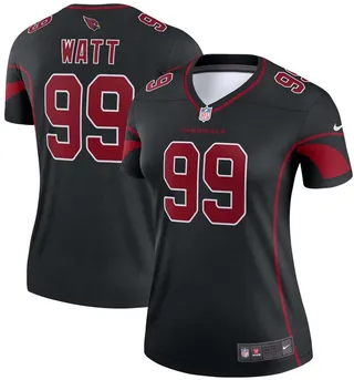 Women's J.j. Watt Black Arizona Cardinals Legend Jersey