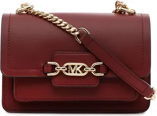 Heather leather crossbody bag