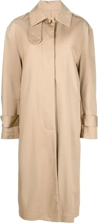 Stand-Up Collar Trench Coat