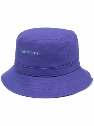 Embroidered-Logo Bucket Hat