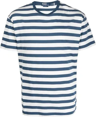 stripe-print T-shirt