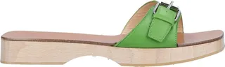 Mules & Clogs Green