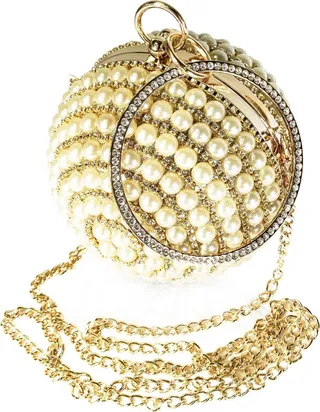Badgley Mischka Women's Disco Ball Handbag