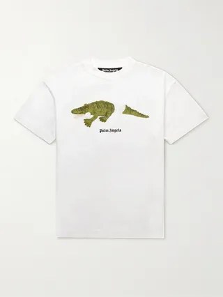 Logo-Print Cotton-Jersey T-Shirt