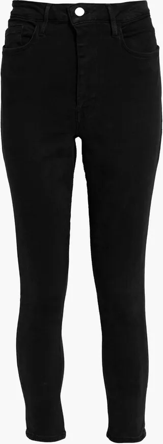 Mid-rise skinny jeans