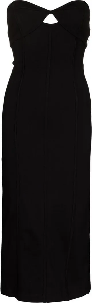 Unaris cut-out midi dress