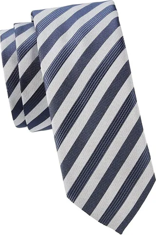 Striped Silk Tie