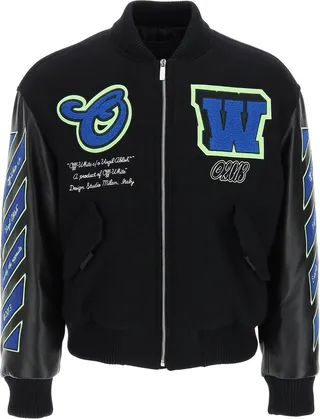 Off-White 'vars Hammer' Bomber Jacket