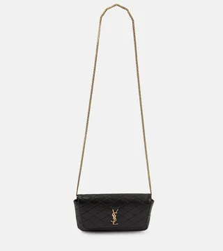 Gaby leather shoulder bag