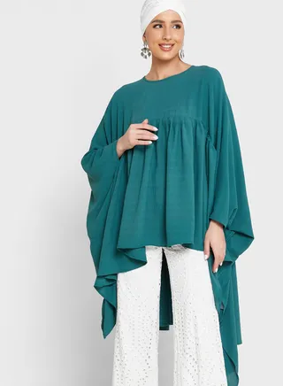 Puff Sleeve Button Down Shirt