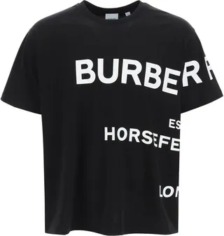 Burberry Logo Printed Crewneck T-Shirt