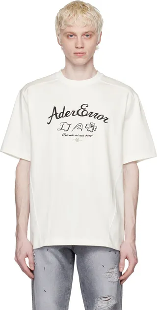 ADER error White Sollec T-Shirt