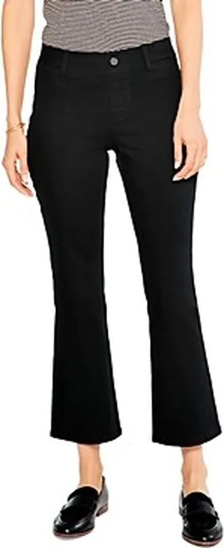 Nic+Zoe All Day Demi Bootcut Jeans in Black Onyx