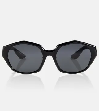 x Oliver Peoples hexagonal sunglasses