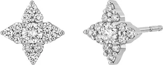 Mika Diamond Star Stud Earrings