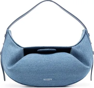 Fortune Cookie denim tote bag