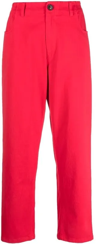 Maxene straight-leg trousers