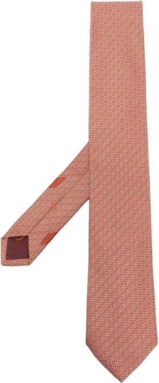 Patterned Silk Tie