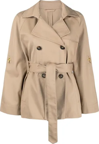 Double-Breasted Short Coat