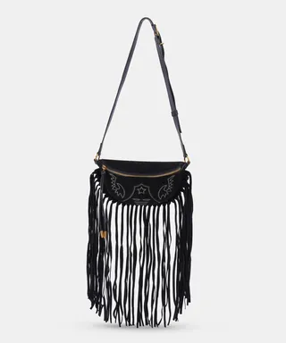 Sierra Belt Bag Black Suede