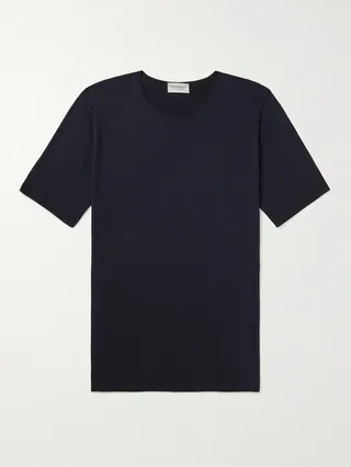 Belden Slim-Fit Sea Island Cotton T-Shirt
