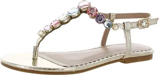 Jamari Womens Thong Flat Thong Sandals