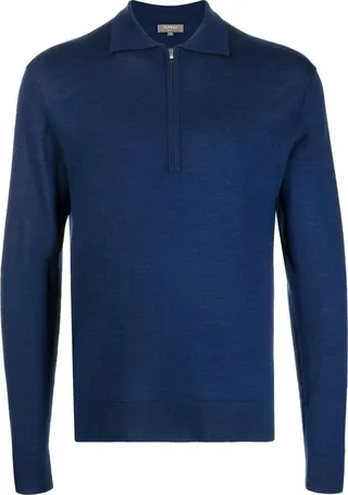 Short-Zip Longsleeved Jumper