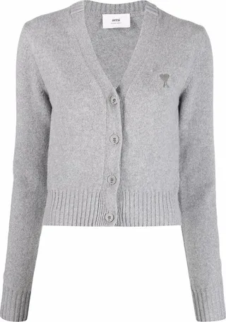 Ami de Coeur V-neck cardigan