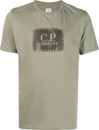 logo-print T-shirt