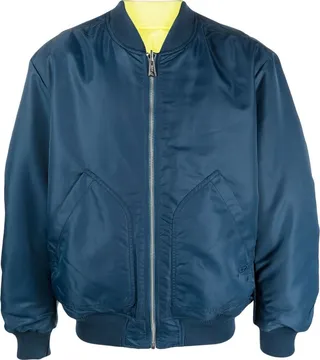 Zip-Fastening Bomber Jacket