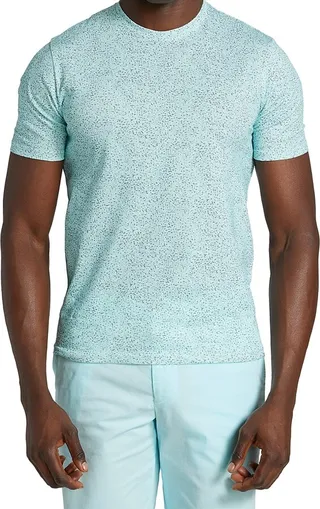 Speckled Cotton T Shirt