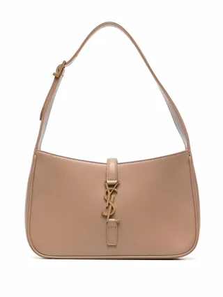 5A7 leather shoulder bag