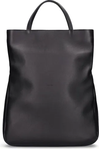 Everett smooth leather tote bag