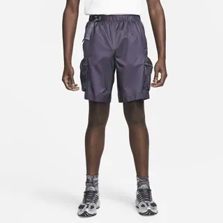 Men's Nike Sportswear Tech Pack Woven Utility Shorts in Grey
