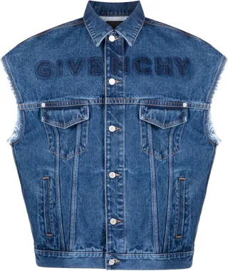 GIVENCHY- Cotton Oversized Vest