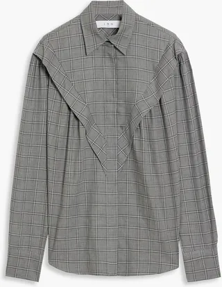 Mevsim checked cotton shirt