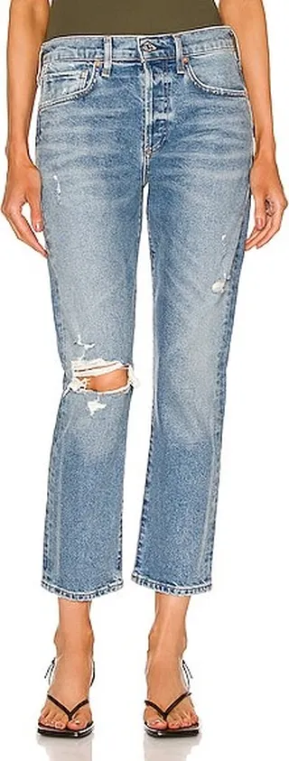 Citizens of Humanity Emerson Slim Boyfriend in Blue