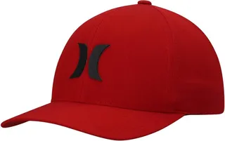 Men's Hurley Red Sonic H2O-Dri Phantom Flex Hat